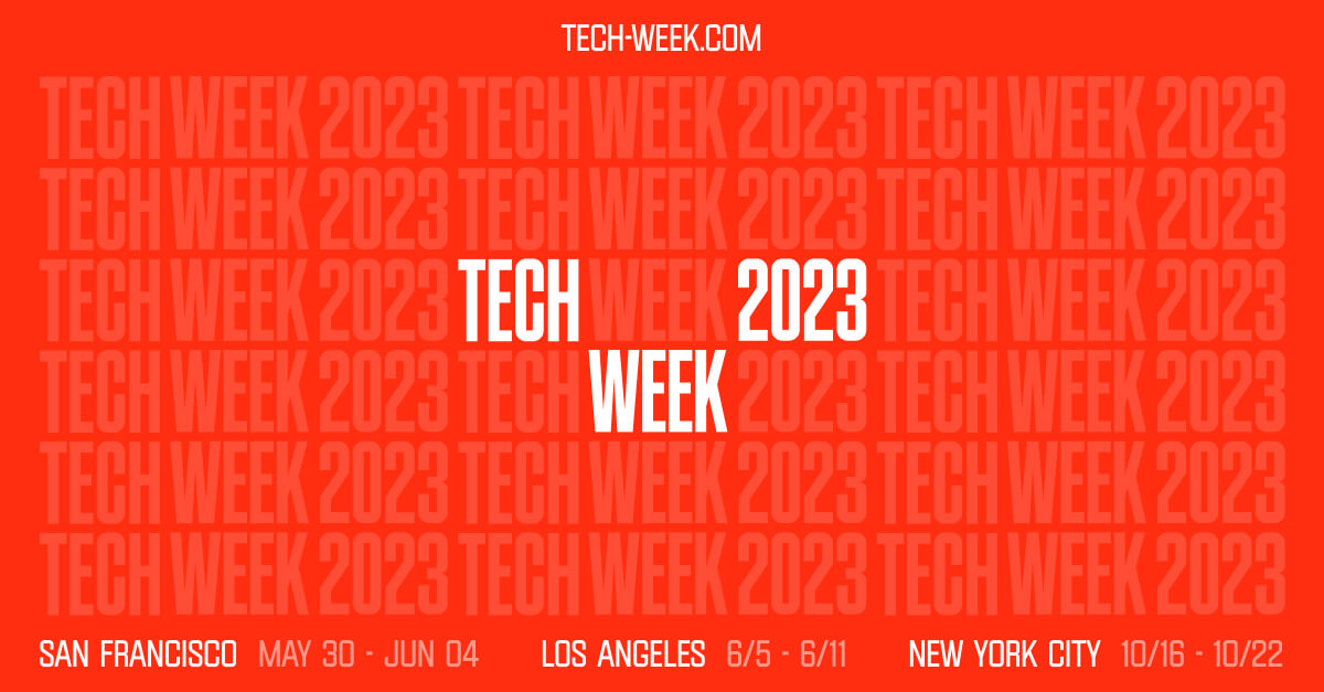 🌴 LA Tech Week 2023 Schedule